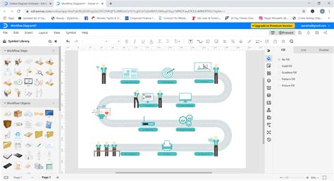 How To Create A Workflow Diagram Online Edrawmax Online Riset