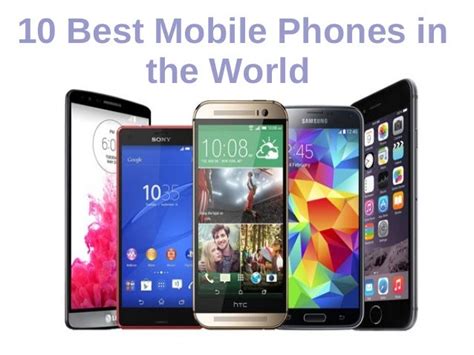 10 Best Mobile In The World Today