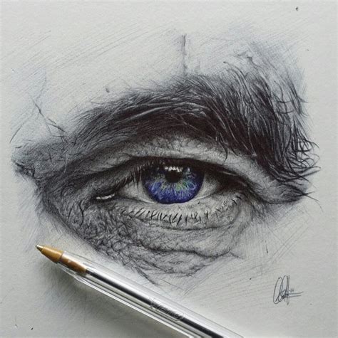 Chris Herrera Art Realistic Pencil Drawings Realistic Drawings Eye Art