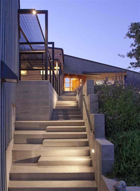 15 Concrete Exterior Staircase Design Home Design Lover