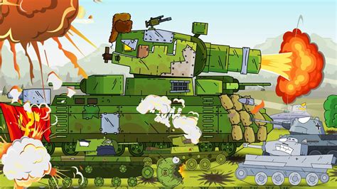 The Tank Saves The Army World Of Tanks Animation Tank For Children