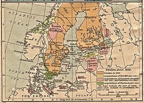 Historical Maps Of Scandinavia