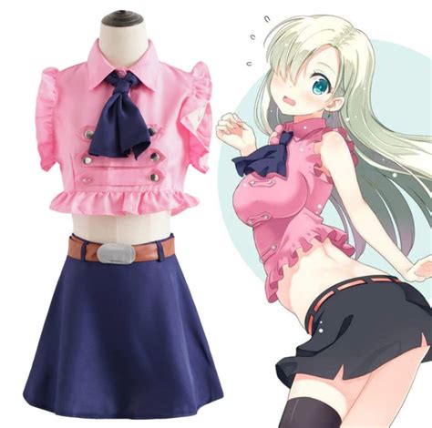 Elizabeth Liones Cosplay Costumes Anime The Seven Deadly Sins Etsy
