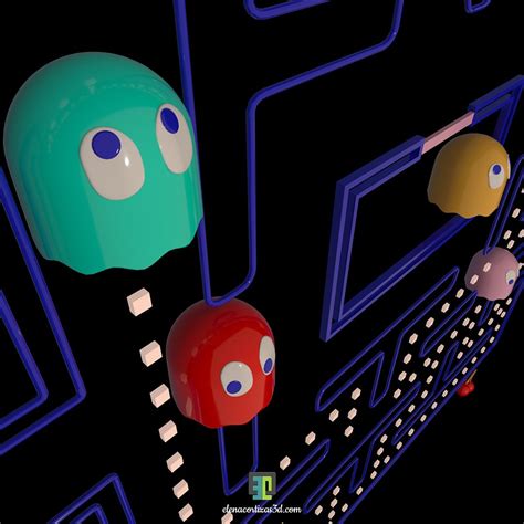 Pacman Decoración De Habitación De Juegos Decoración De Videojuegos