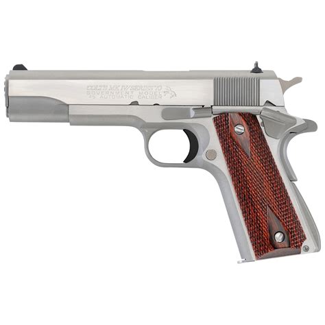 Colt 1911 Government Series 70 Stainless Steel 45acp · Dk Firearms