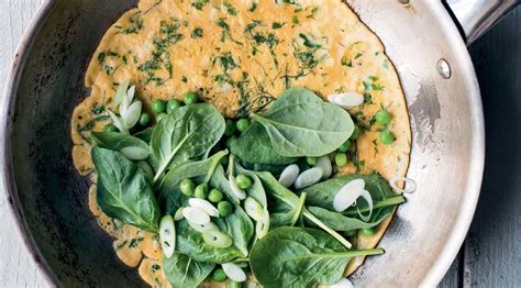 amelia freer recipe herby green omelette