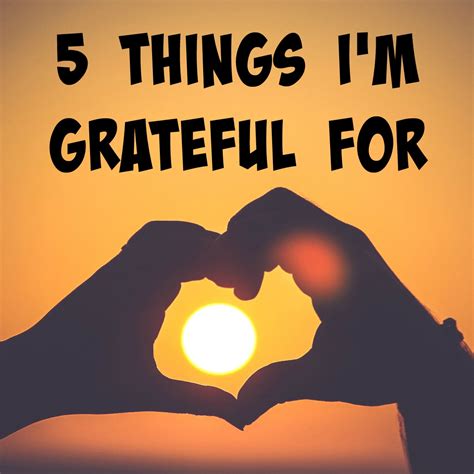 5 Things Im Grateful For Jenn Buell