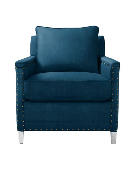Spruce Street Chair With Nailheads Comfortable Living Room Chairs