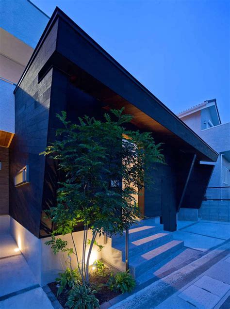 Contemporary Minimalist House Of Corridor In Japan Home Design Lover