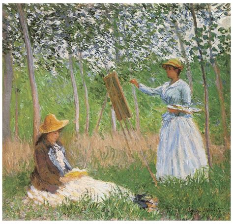 Painting By The Marsh At Giverny Painting By Claude Monet