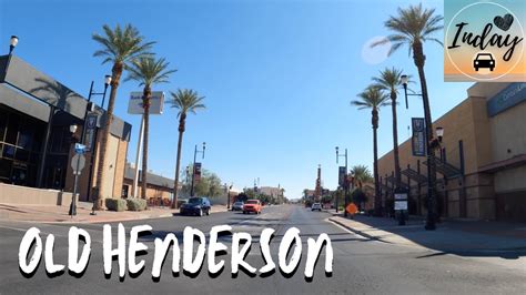 Historic Water Street District Downtown Henderson Nevada 89015
