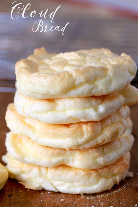 I would sleep on a pillow made of this bread. Cloud Bread | My Album Of Recipes