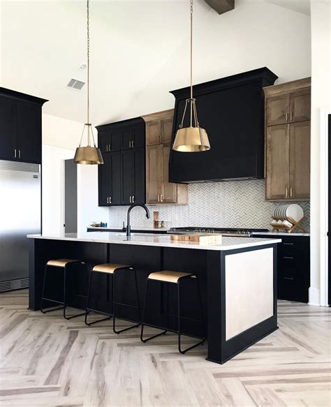 Famous Kitchen Decor Ideas With Black Cabinets References Decor