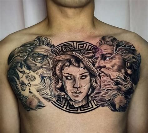 17 Chest Piece Tattoo Ideas That Will Blow Your Mind