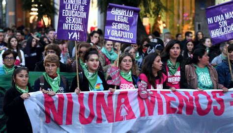 Argentina A 5 Años Del Ni Una Menos Protesta Virtual Y Marchas En