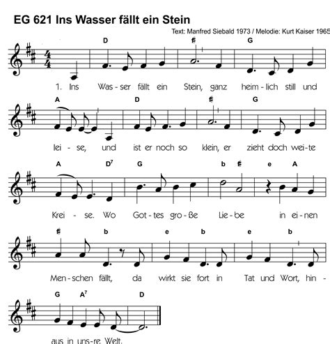 Der text dieses liedes ist urheberrechtlich geschützt und kann deshalb hier nicht angezeigt werden. Ins Wasser fällt ein Stein... | Gitarre noten, Noten ...