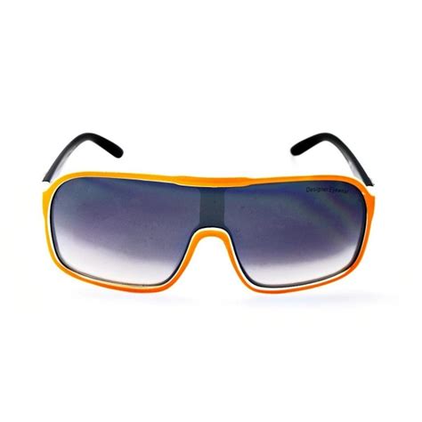 D677 Cc Oversized Turbo Sunglasses O2660b Orange White Black Smoked Ca12fnb142z
