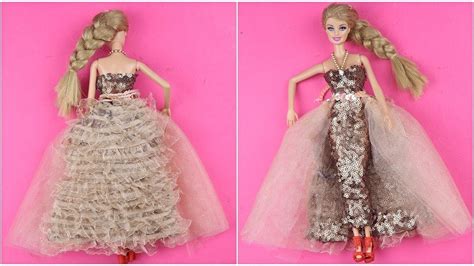 How To Make Barbie Doll Clothes 👗😙 Diy Barbie Clothes Life Hacks 🤗