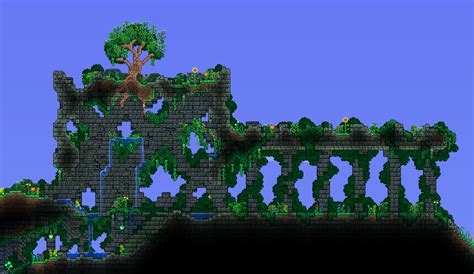 Overgrown Dungeon Entrance Terraria