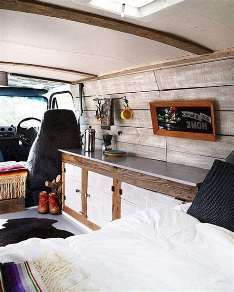 70 Incredible Camper Van Interior Design And Organization Ideas Page