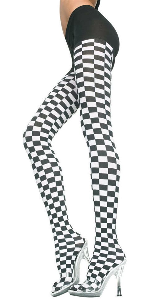 Nascar Checkered Flag Checker Board Pantyhosetights Os Ebay