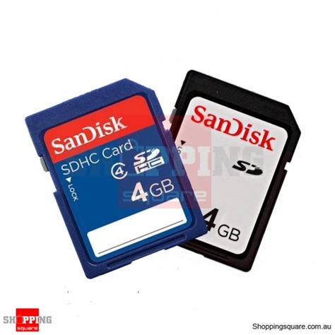 Buy sandisk sd & sdhc cards online at low prices at ebuyer.com. SanDisk 4GB SDHC SD Card - Online Shopping @ Shopping ...
