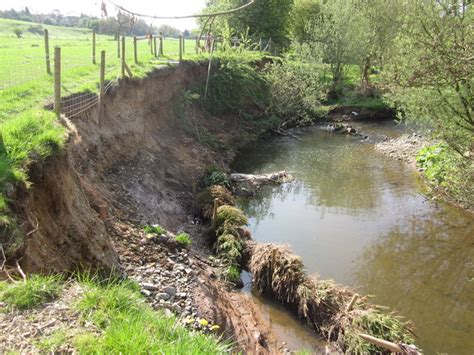 More Bank Erosion River Bollin © Peter Turner Geograph Britain And