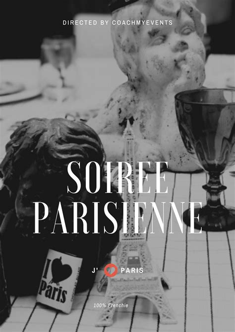 SOIREE PARISIENNE en 2020 | Soirée parisienne, Soirée, La parisienne