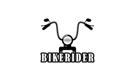 Bike Motorcycle Rider Logo Design Motor Graphic By Deemka Studio