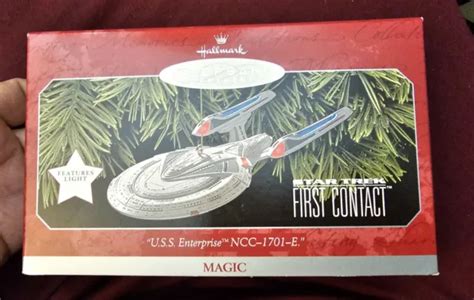 Uss Enterprise Ncc 1701 E First Contact Star Trek Hallmark Ornament