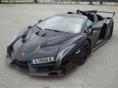 Black Lamborghini Veneno Roadster Arrives In Gibraltar Gtspirit