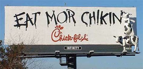 chick fil a eat mor chikin great ads and marketing pinterest eat mor chikin
