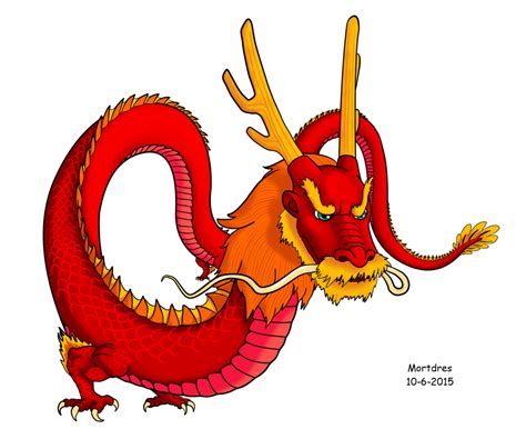 Red Chinese Dragon By Mortdres On Deviantart Clipart Best Clipart Best