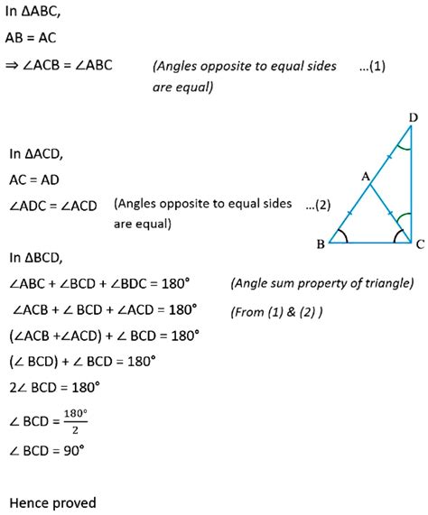130 In The Given Figure ABC Is A Triangle In Which AB AC Side BA Is