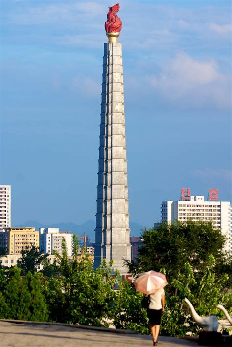Juche Tower Tower Of The Juche Idea Pyongyang Dprk Nort Flickr