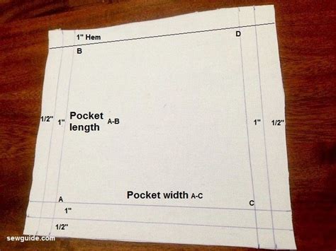 Easy Cargo Pocket Pattern And Tutorial Sewguide