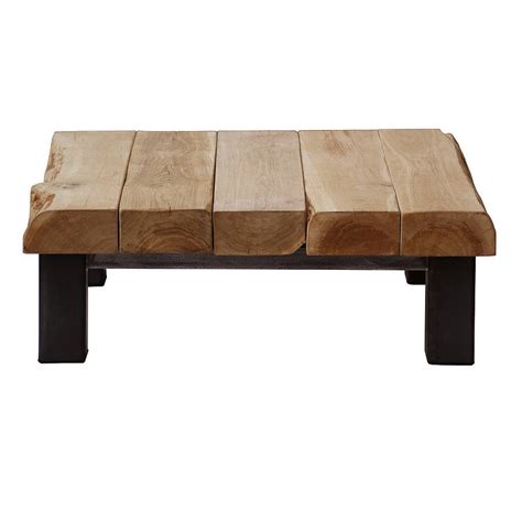 Oak And Iron Large Square Coffee Table By Oak And Iron Furniture