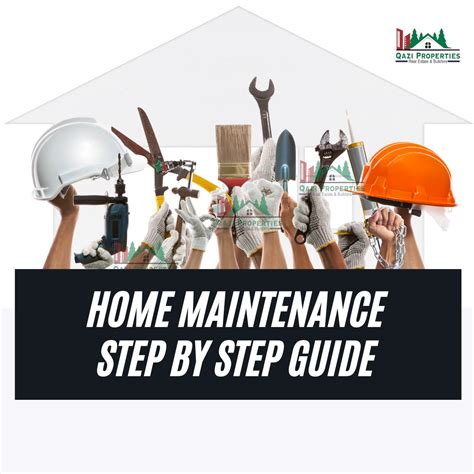 Home Maintenance Checklist A Complete Step By Step Guide Qazi