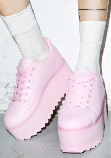 Lala Platform Sneakers Platform Sneakers Pink Platforms Pink Sneakers