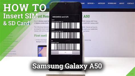 But what about with samsung? How to Find IMEI Number in Samsung Galaxy A50 - Check ...