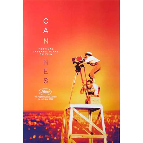 Cannes Festival 2019 Movie Poster 15x21 In