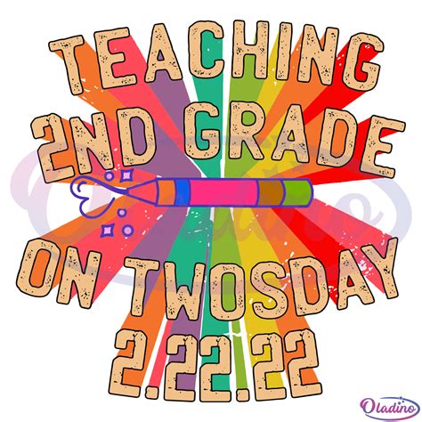 Teaching 2nd Grade On Twosday 2 22 22 22nd Svg Special Day Svg