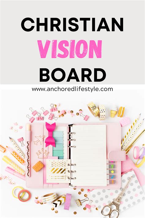 Christian Vision Board Christian Vision Board Christian Planner