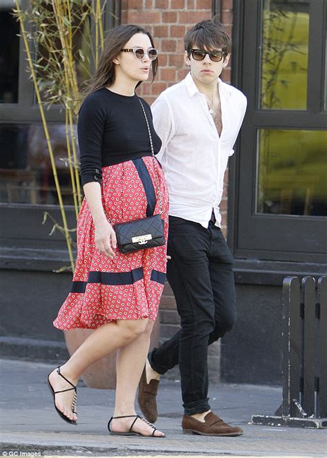 Keira Knightley Displays Her Growing Bump With Husband James Righton