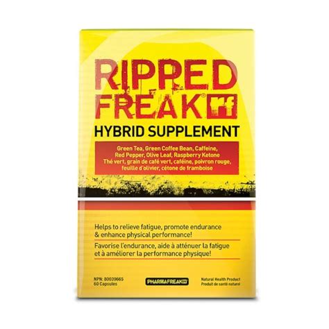 Ripped Freak Strongest Hybrid Drug Fat Burner Nz Muscle