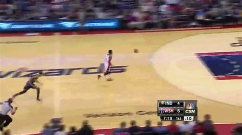 John Wall Throws Down Monster Reverse Dunk Against Pacers For The Win