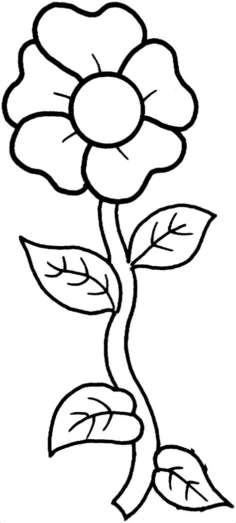 11 Best Of Coloring Flowers Collection Flower Coloring Pages