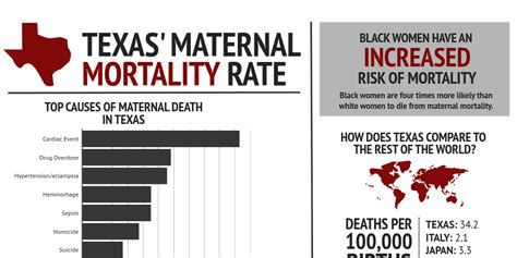 Texas Maternal Mortality Rate Infogram