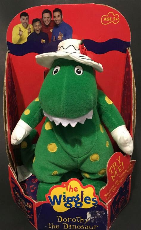 The Wiggles Singing Dorothy The Dinosaur Plush Musical Stuffed Animal