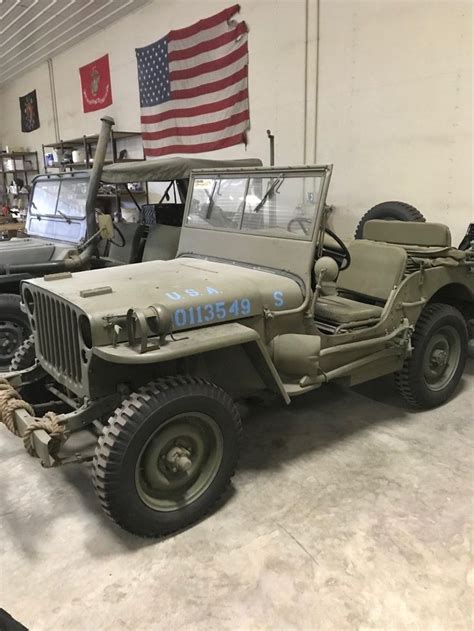 Original WWII Ford GPW This Is Very Rare Model Built On Willys